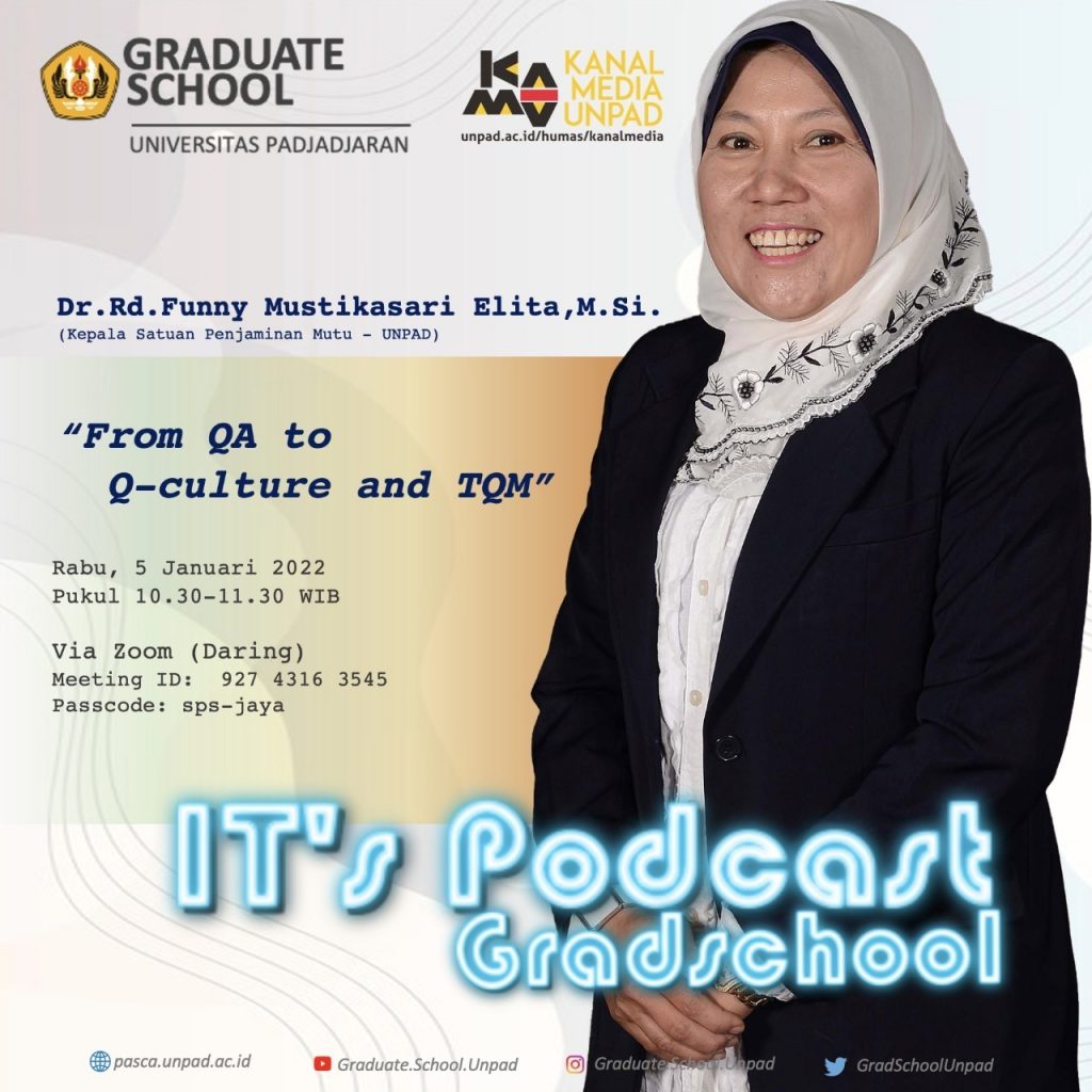 From QA to Q-Culture and TQM